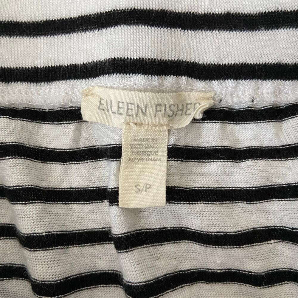 Eileen Fisher Linen Striped Skirt - Picture 3 of 6